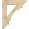 Ekena Millwork Merced Slat Rough Sawn Bracket, Douglas Fir, 6"W x 34"D x 40"H BKT06X34X40MRC06RDF - alternate 3